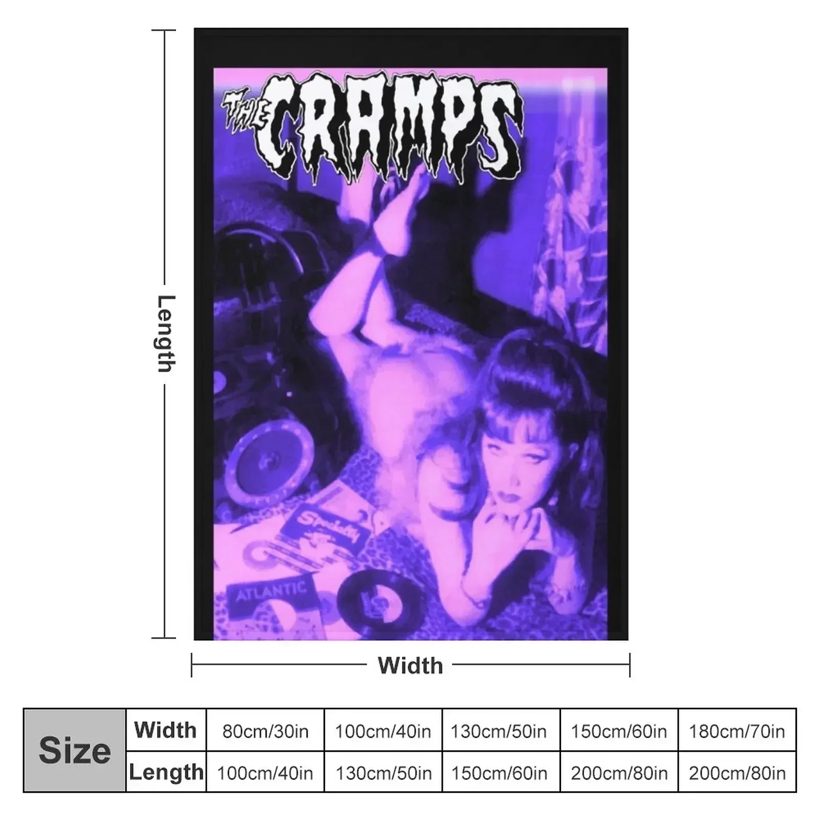 Cramps 6 Essential T-Shirt Throw Blanket Luxury Brand sofa bed Blankets