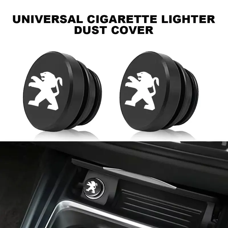 Automotive ignition device protective plug and dust cover accessories For Peugeot 208 3008 308 2008 207 107 508 607 106 406 407