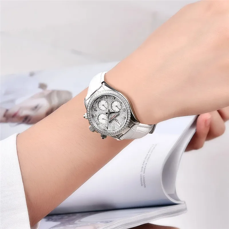 2024 PAGANI DESIGN New Women Watches Top Brand Quartz Watch For Lady Automatic Date Speed Chronograph Sapphire Mirror Wristwatch