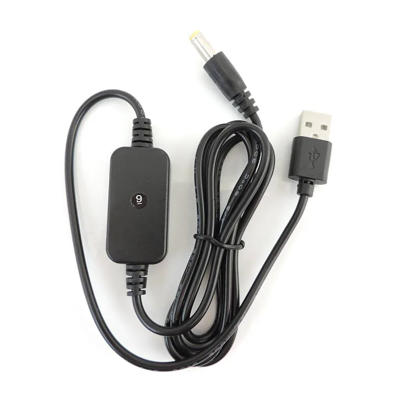 Usb Type A Male 5V Naar Dc 9V 12V Step Up Boost Lijn Draad Kabel Module Power converter Connector Powerbank Opladen Kabel Module