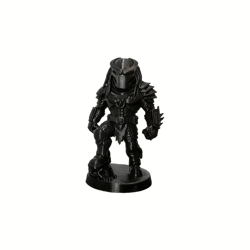 1-teilige Alien-Krieger-Figur, entworfen für Science-Fiction-Enthusiasten, geeignet für Innen-/Außendekoration, Bürotische, Themenpartys und Autodekoration. Ein tolles Geschenk für Ostern, Valentinstag, Ramadan und and – Detail 2