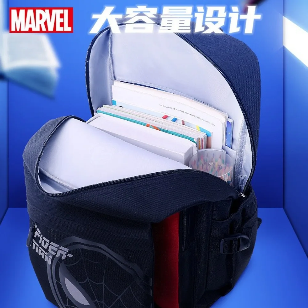 Marvel Backpack Large Leisure Capacity Boy Student Iron Man Iron Man Captain America Handsome Cool Backpack Kid Birthday Gift