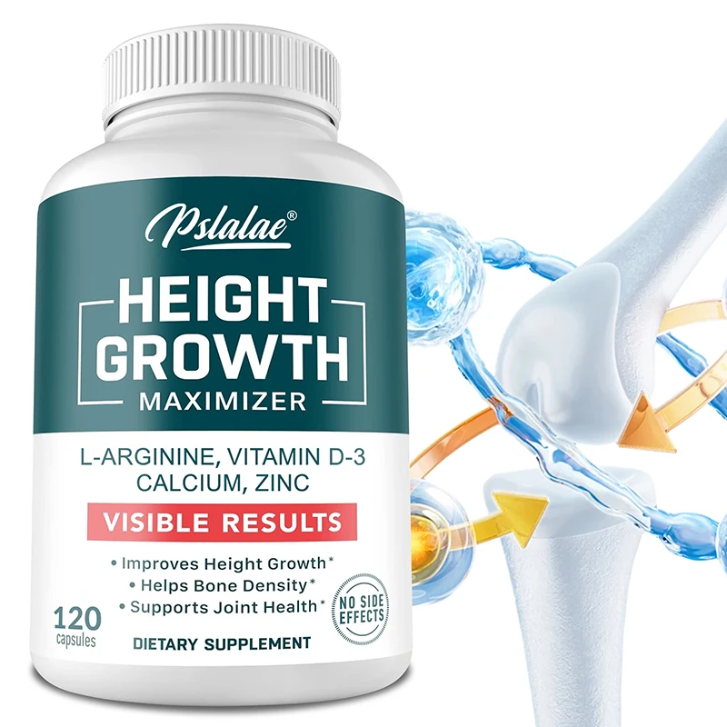 

Height Growth Supplement - Strengthen Bones, Support Natural Height Growth, Promote Absorption, Improve Immunity, Non-GMO