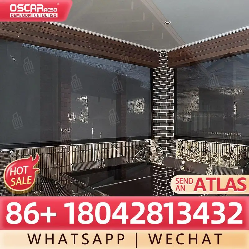 Motorised Double Roller Zebra Battery Blinds Solar Automate Electric Shades for Windows Home Office Commercial Rolling Blind