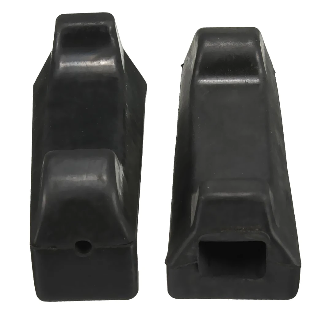 2pcs Motorcycle Front Rubber Footrest Foot Pegs Replace for YBR 125