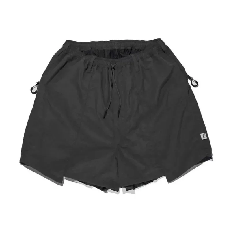 

COMFY Summer Japanese Urban Functional CMF Outdoor Loose Fit Men's and Women's Mesh Breathable Capris Shorts