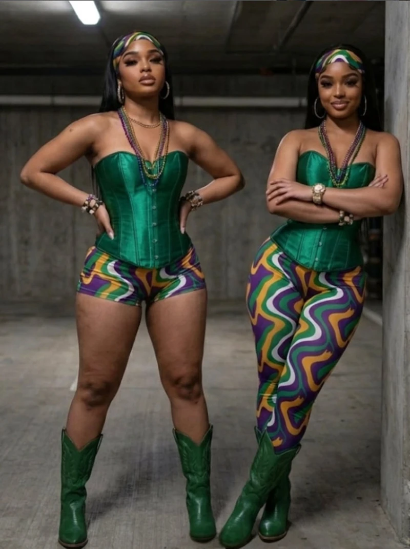 

Стильные женские брюки-леггинсы в полоску с принтом для карнавала, весна 2026, с высокой талией, сексуальные, для клуба, вечеринок, уличного стиля, облегающие