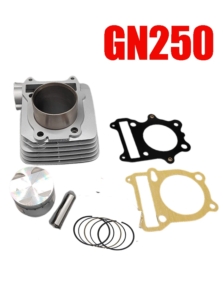 Motorcycle Cylinder Piston Ring Kit for Suzuki Wangjiang Haojue for GN250 GZ250 GS250 Marauder250 SP250 ST250 TU250 Cylinder Kit