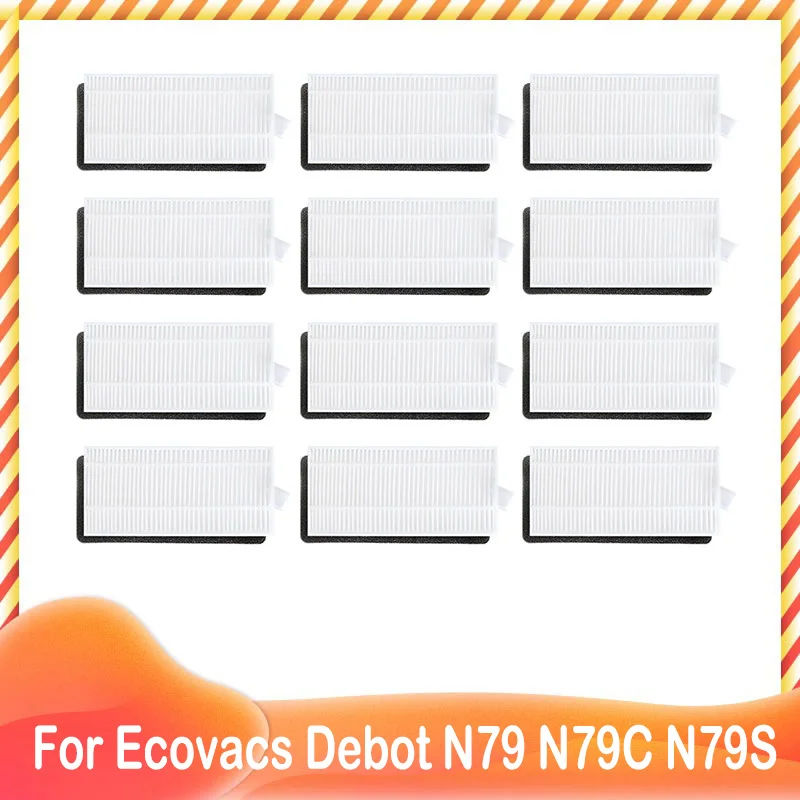 For Ecovacs Debot N79 N79C N79S DN622 Eufy RoboVac 11 11C Conga Excellence 990 Robotic Vacuum Hepa Filter Universal For Cleaner