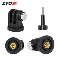 Tripod Adapter Mounts for Gopro 11 10 9 8 7 1/4-20 Screw Adapter for  Go Pro DJI 4K EKEN H9R Yi Osmo Sjcam Camera Accessories