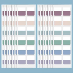 10 Sheets Sticky Index Tabs Colored Book Sticky Tabs for Notebooks Page Tabs for Notebooks File Classification