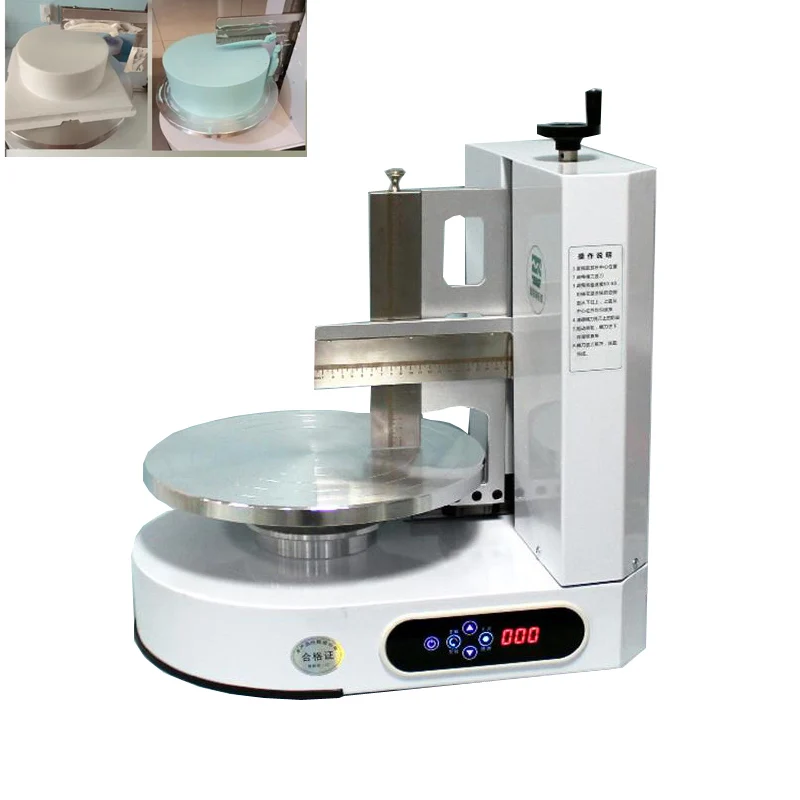 電気クリームコーティング装飾機、バースデーケーキクリームスプレッダー、ペストリーケーキ、ベーキング機器