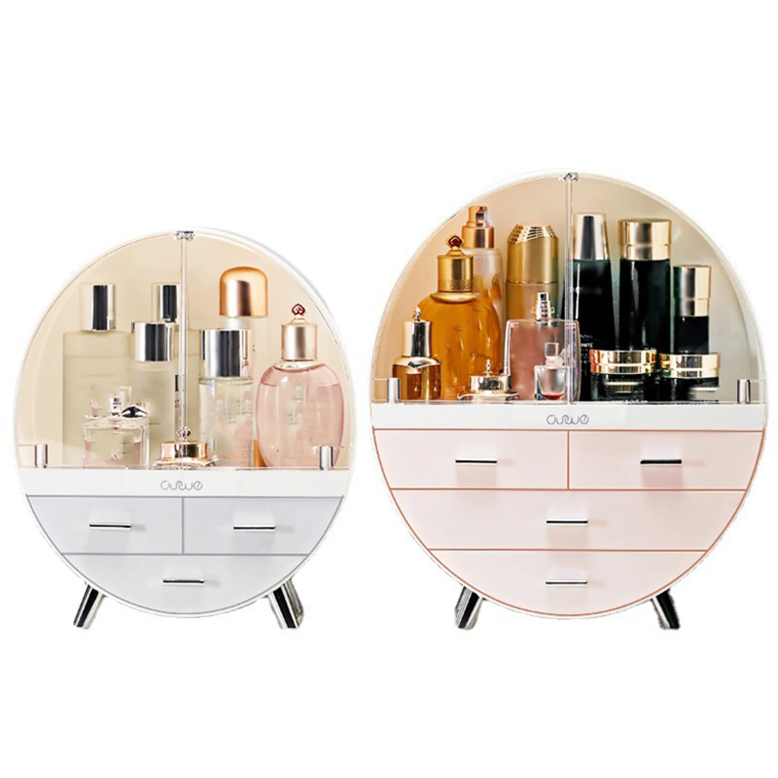 Drawer Makeup Storage Box Waterproof Cosmetic Storage Box Suitable for Bedroom Vanity Bathroom