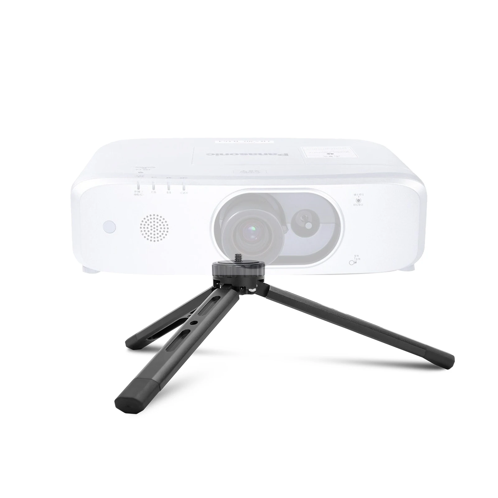 New 1/4 Screw Mini Metal Tripod Aluminum Alloy Desktop Stand Tripod for DSLR ILDC Camera Camcorder Projector Travel Accessories