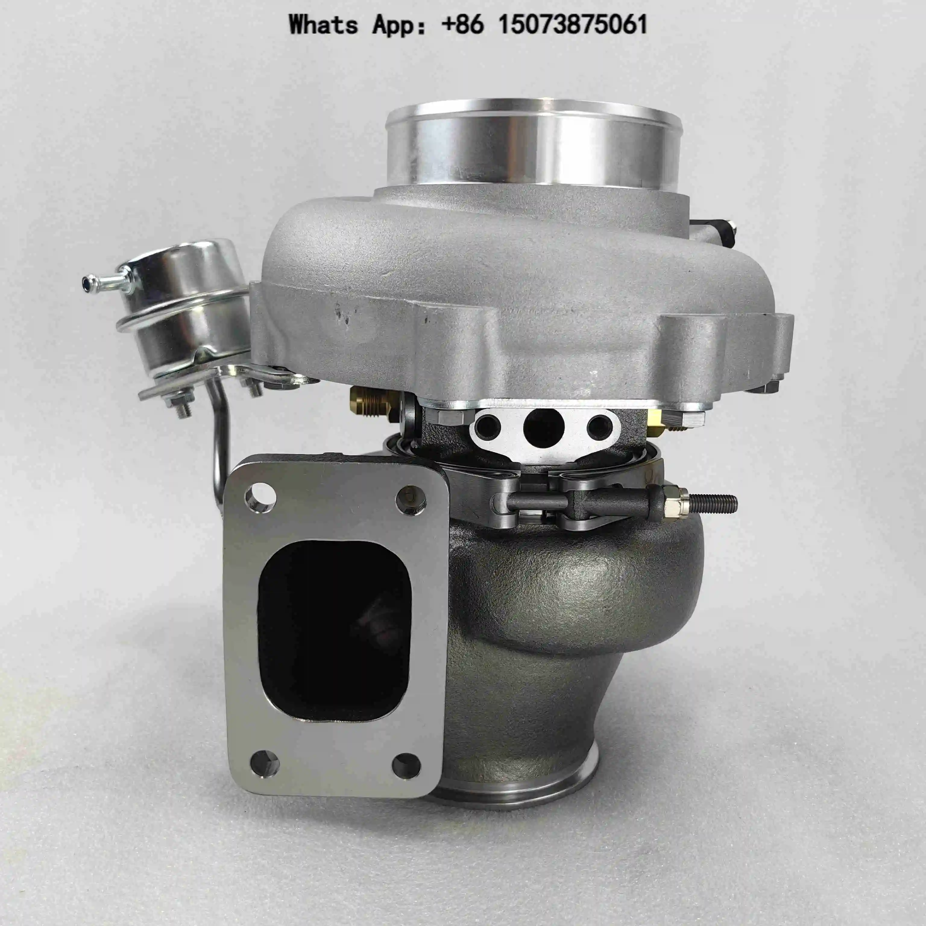 G35 Standard Rotation T3 0.83A/R V-Band G35-900 Ball Bearing Turbocharger Assembly Kit  with Wastegated Turbine Housing