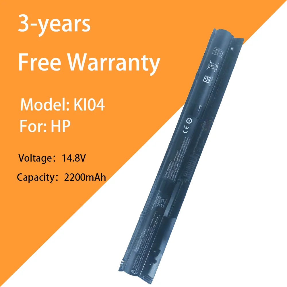 

Новый аккумулятор для ноутбука 14,8 В KI04 для HP HSTNN-DB6T Q158/159/160