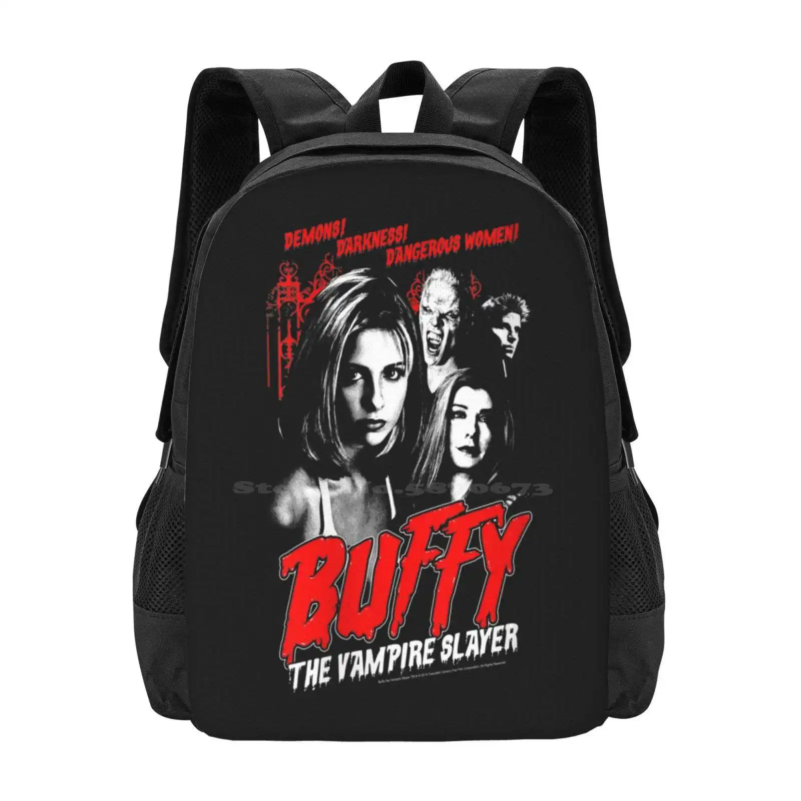 Buffy O Vampiro Tuer Mochila, Moda Bolsas, Contre Les Vampires, Promo Pieu, Btvs