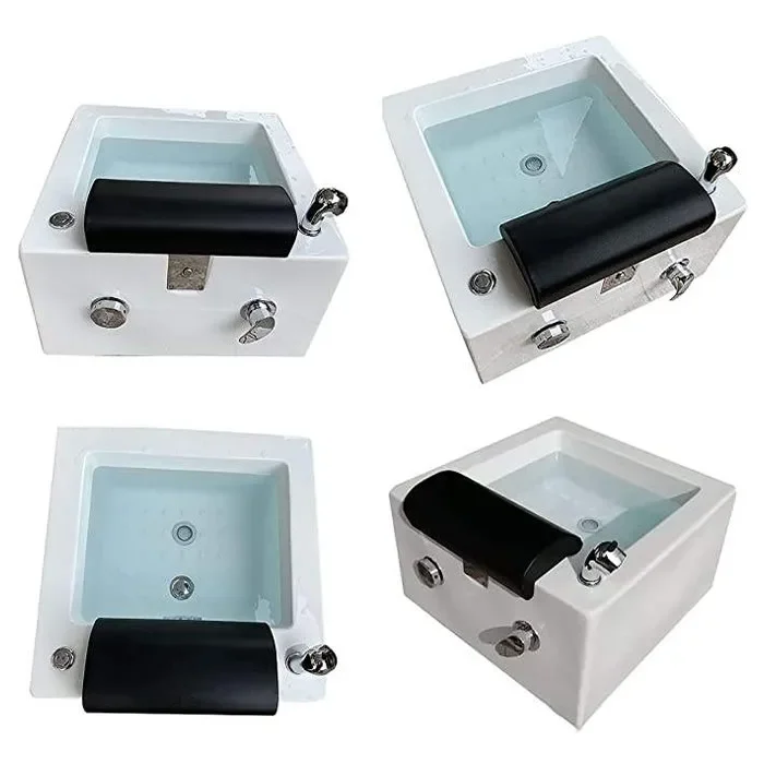 for Modern Nail Salon Acrylic Pedicure Foot Spa Bowl Durable Pedicure Basin Sink