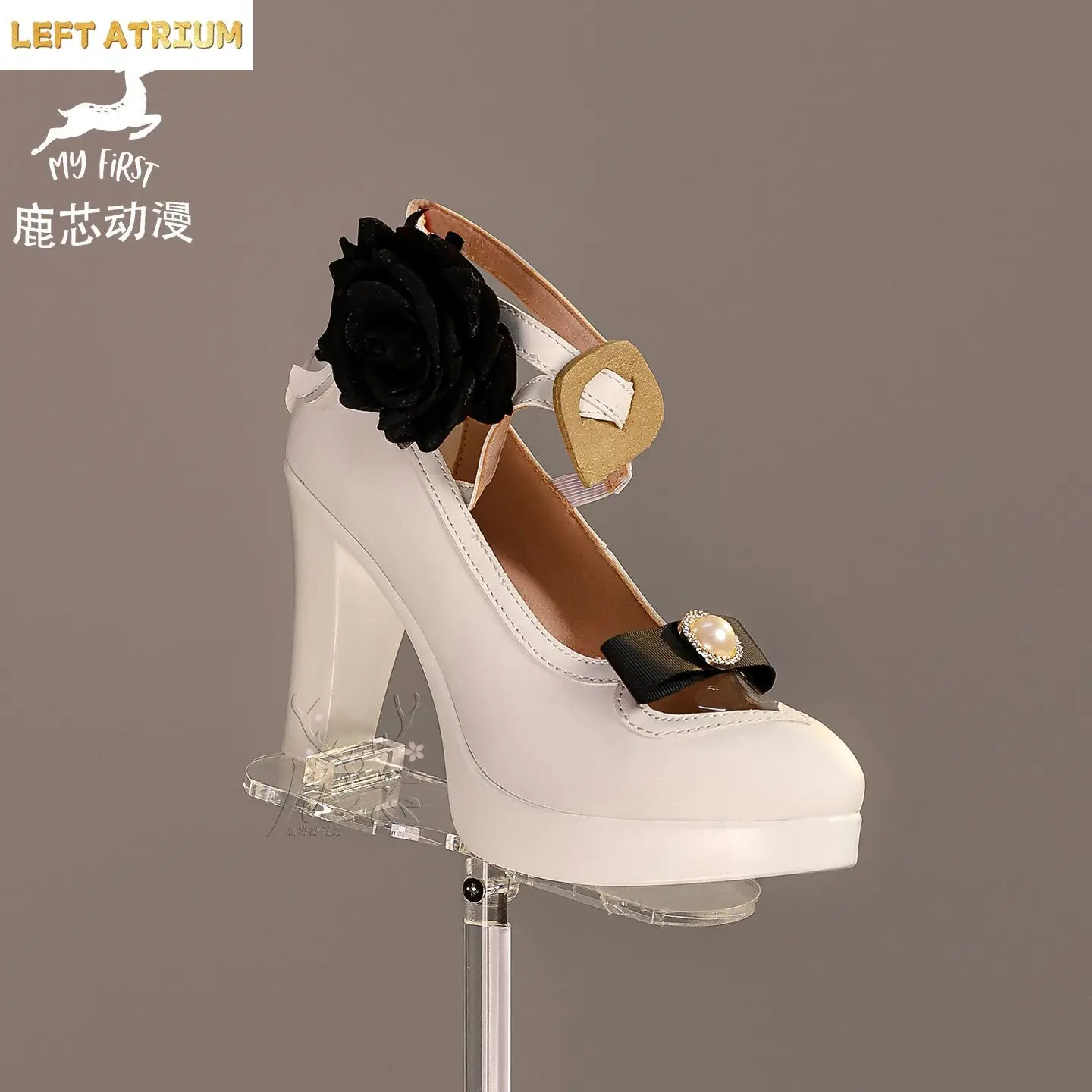 

Game Honkai：Star Rail The Dahlia Constance Cosplay Shoes PU Leather Shoes Halloween Carnival Boots Costume Prop
