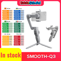 ZHIYUN Official SMOOTH Q3 Phone Gimbal 3-Axis Smartphones Handheld Stabilizer Fill Light for iPhone 13 Android