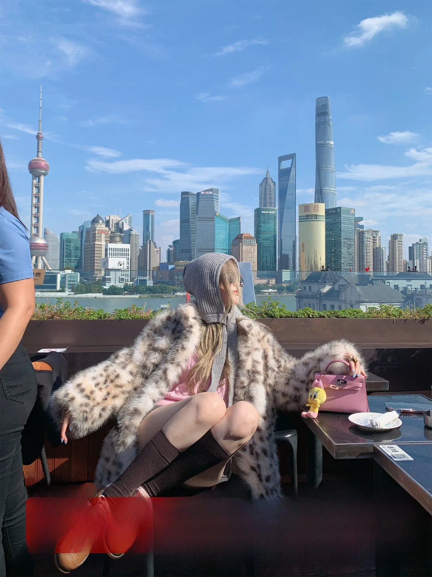 

Sexy Leopard Print Eco-Friendly Fur Coat Women's Plu Winter Top Long Sve Loose Fit Sle Faionablefaux Fur Jaet