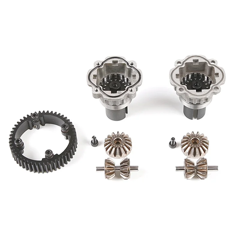 ABIJ-Differential Diff Gear Set Fit For 1/5 HPI ROFUN BAHA ROVAN KM BAJA 5B 5T 5SC Rc Car Parts,Upgraded Accessories
