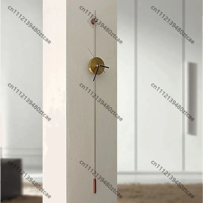 Digital Silent Wall Clock Metal Modern Luxury Aesthetic Unique Stylish Home Decor