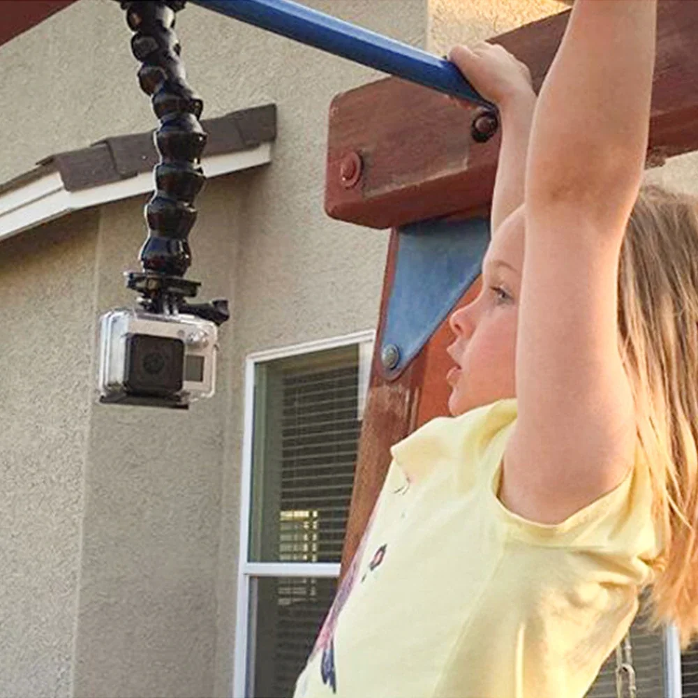 TELESIN-montaje Flexible extraíble para Gopro Hero 13, 12, 11, 10, 9, DJI OSMO Action 4, 3, Insta360, X4, X3, accesorios para teléfono, Cámara de Acción