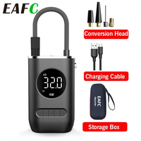 EAFC Car Air Compressor Electric Tyre Inflator Pump  For Motorcycle Bicycle Mountain nike Tire  Portable Inflatable Pump
