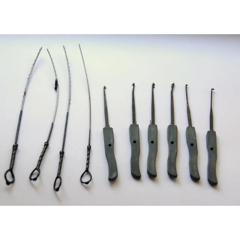 Image of Schlossöffner-Set zum Entfernen Gebrochener Schlüssel, Auto-Schlüsseldienst-Werkzeuge, Schlüssel-Extraktor, Schlossöffner-Handwerkzeuge