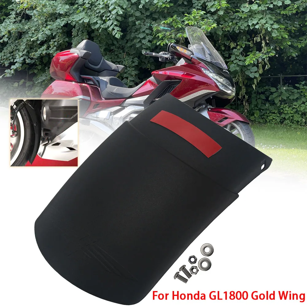 

Мотоциклетное АБС-пластик, черное удлинение переднего крыла, расширенное крыло для Honda Goldwing GL1800 Gold Wing GL 1800 2019-2021