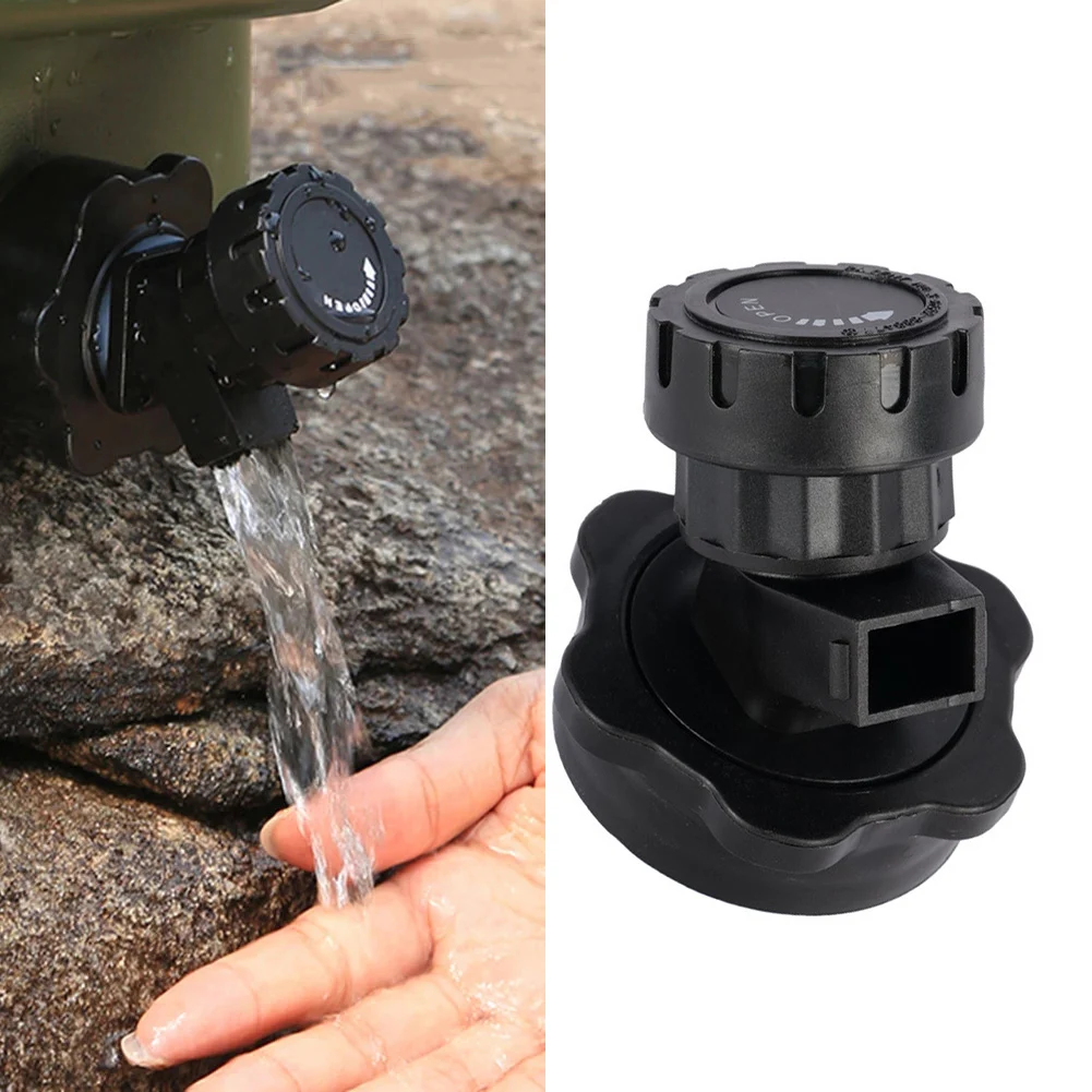 1 Pcs Portable Faucet Replacement Camping Water Jug Tap For Water Tank Bucket Detachable Black Faucet Water Jug Accessories