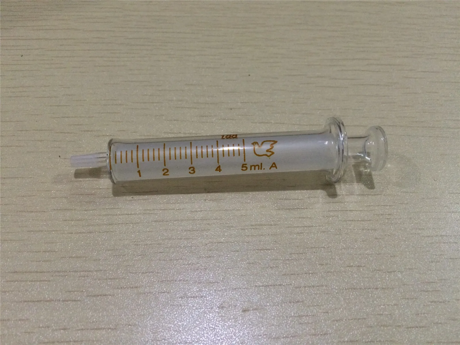 2pcs 1ml 2ml 5ml 10ml Glass Syringe Standard Tip Injector Lab Glassware Recycling Sampler