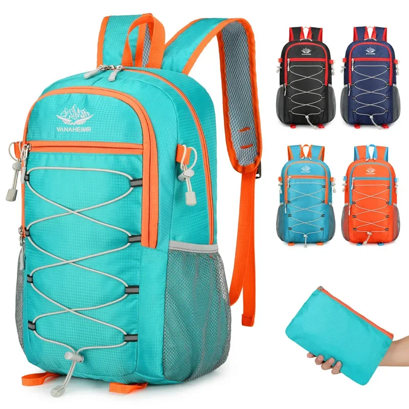 Neuer Herren Outdoor Rucksack faltbare ultraleichte Oxford Stoff Wander rucksack multifunktion ale Freizeit Rucksack Reisetasche