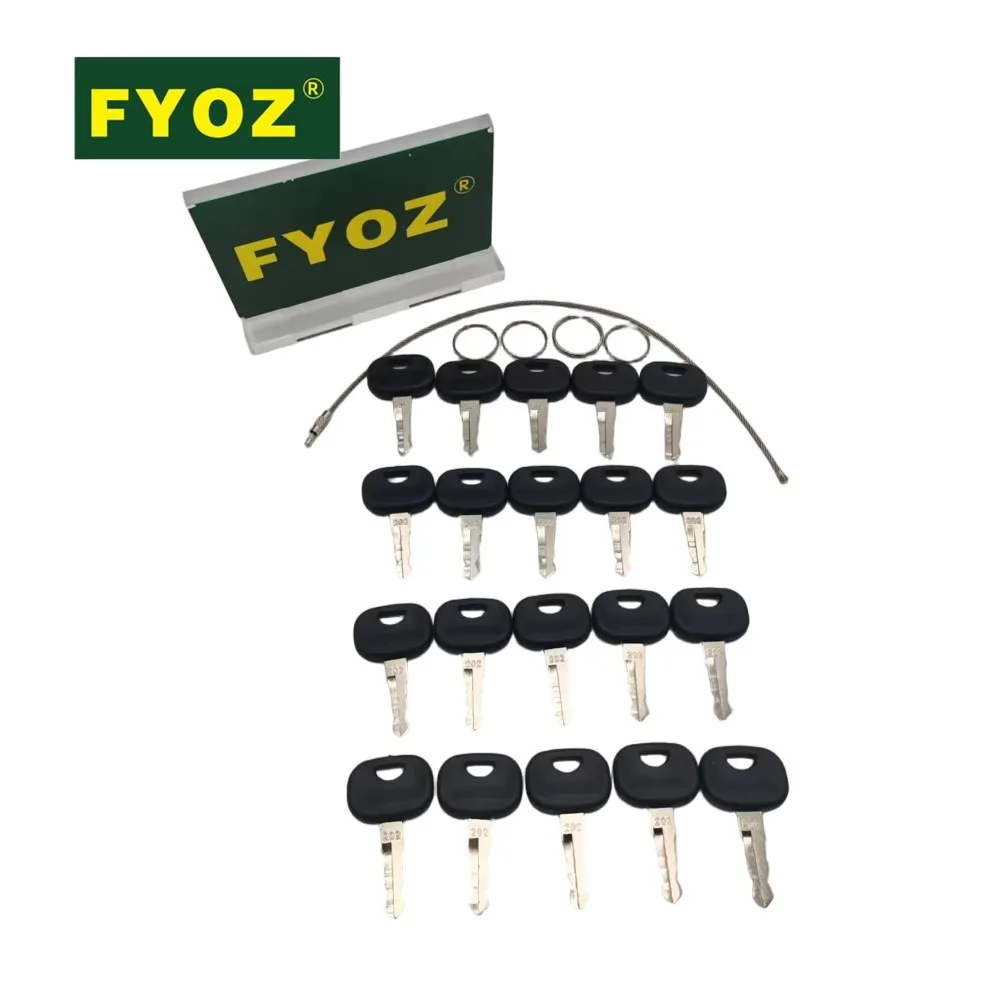 20PCS 202 Ignition Key For John Deere 4410 4510 4520 4610 4710 4720 5045D 5045E 5055D Tractor Part