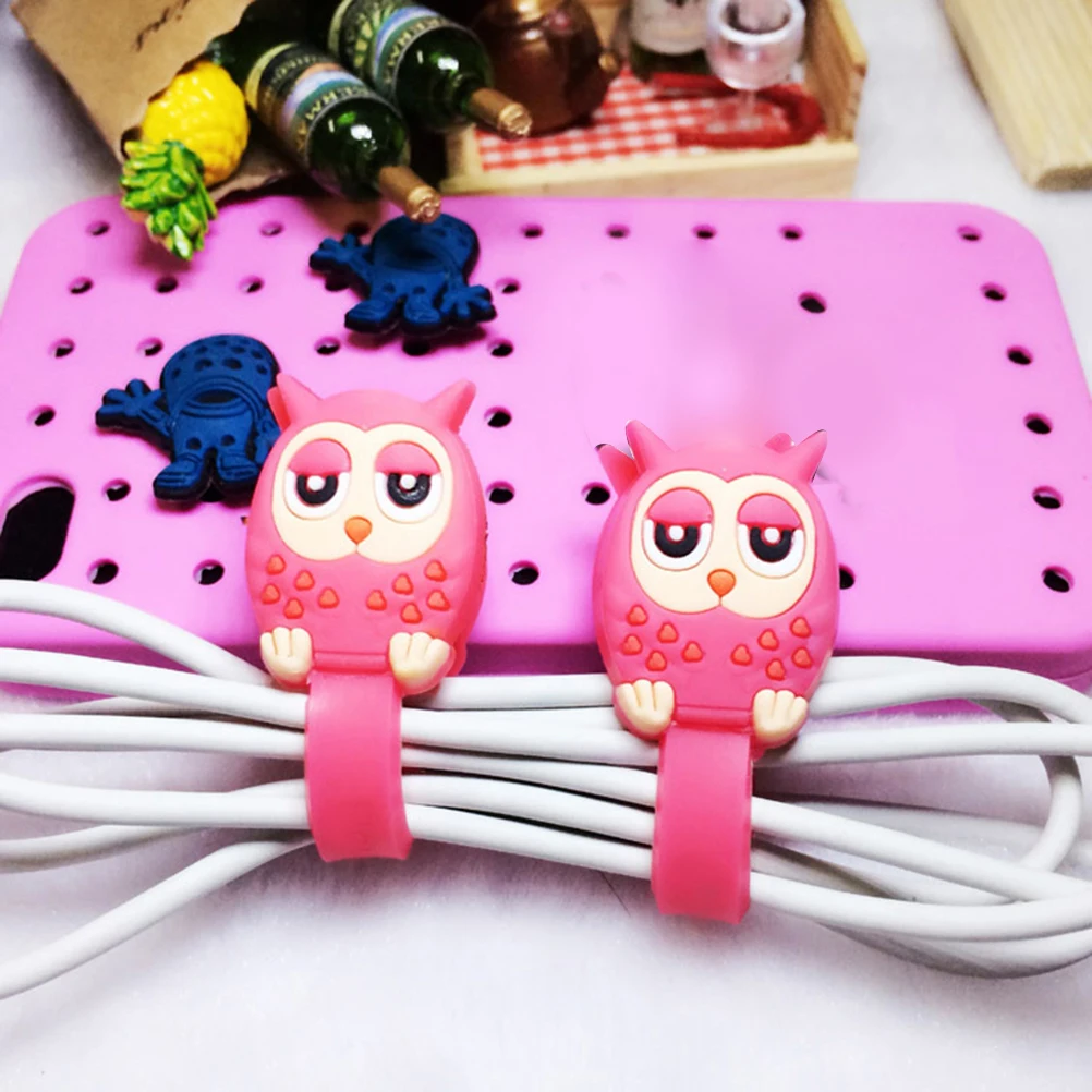 

10 Pcs Appliance Cord Wrap Owl Winder Wire Organizers for Cords Cable Manager Headset