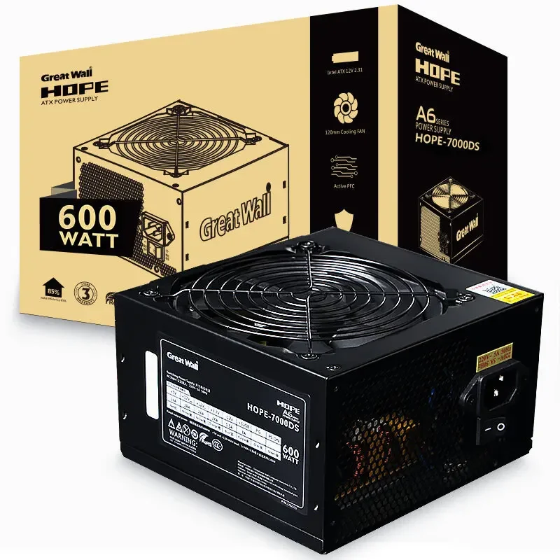 

Great Wall Power Supply HOPE 7000DS Rated 600W