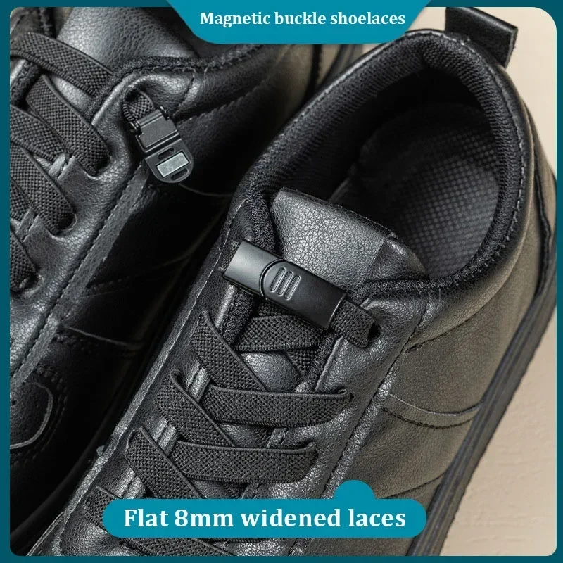 

Magnetic Buckle Shoe Laces No Tie Shoelaces Tieless Lazy Shoelace Quick Release Clasp Lock for Sneakers Canvas Casual Shoe Boots