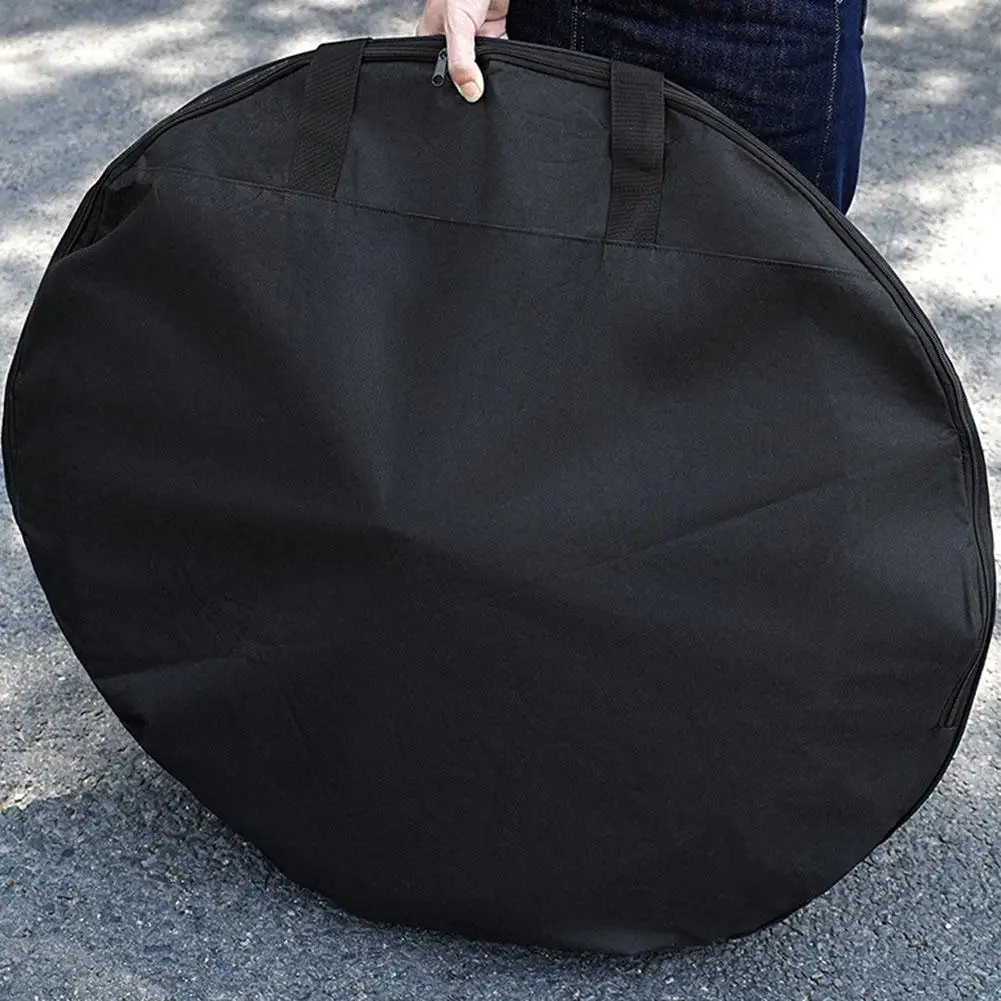 

86mm Diameter Bike Wheel Bag - Mountain Bike (26/27.5/29-inch) & Road Bike (700C) Wheel Carry Bag (Equipment)