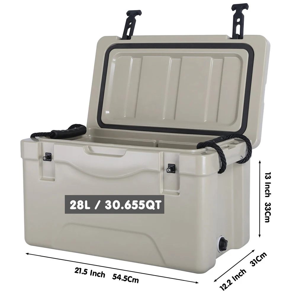 Perfect cooler box coolers PU Foam Fish Ice Cooler Box for Beach, Hiking, Camping, Sports
