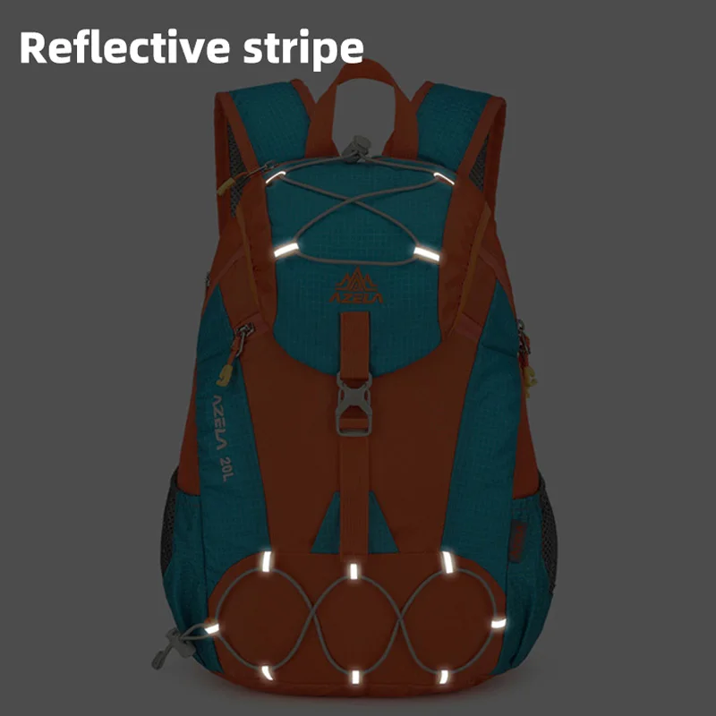 حقيبة ظهر للمشي لمسافات طويلة في الهواء الطلق حقيبة مدرسية خفيفة الوزن كبيرة للترفيه والسفر وتسلق الجبال حقائب رياضية للتخييم ماراثون والجري