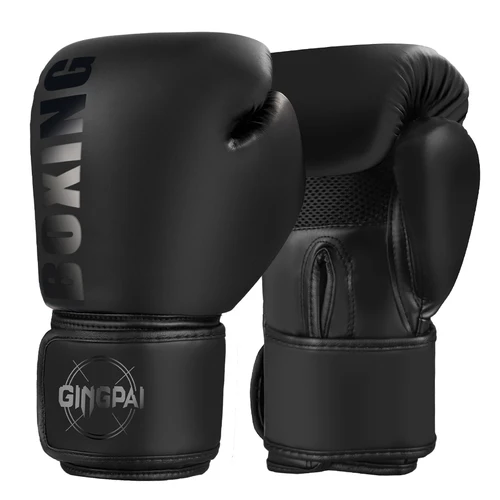 Guantes de boxeo profesionales para adultos Sanda Muay Thai, guantes de lucha para hombres y mujeres, saco de arena de entrenamiento, lucha libre MMA, 6/8/10/12oz
