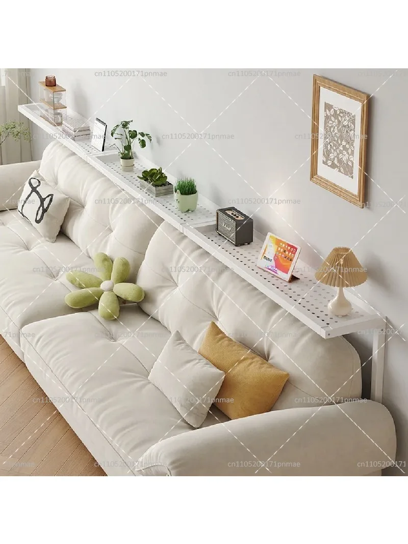 Narrow Sofa Back Table, Space-Saving Storage Table for Living Room Bedroom Gap, Stable Weight Bearing Organizer