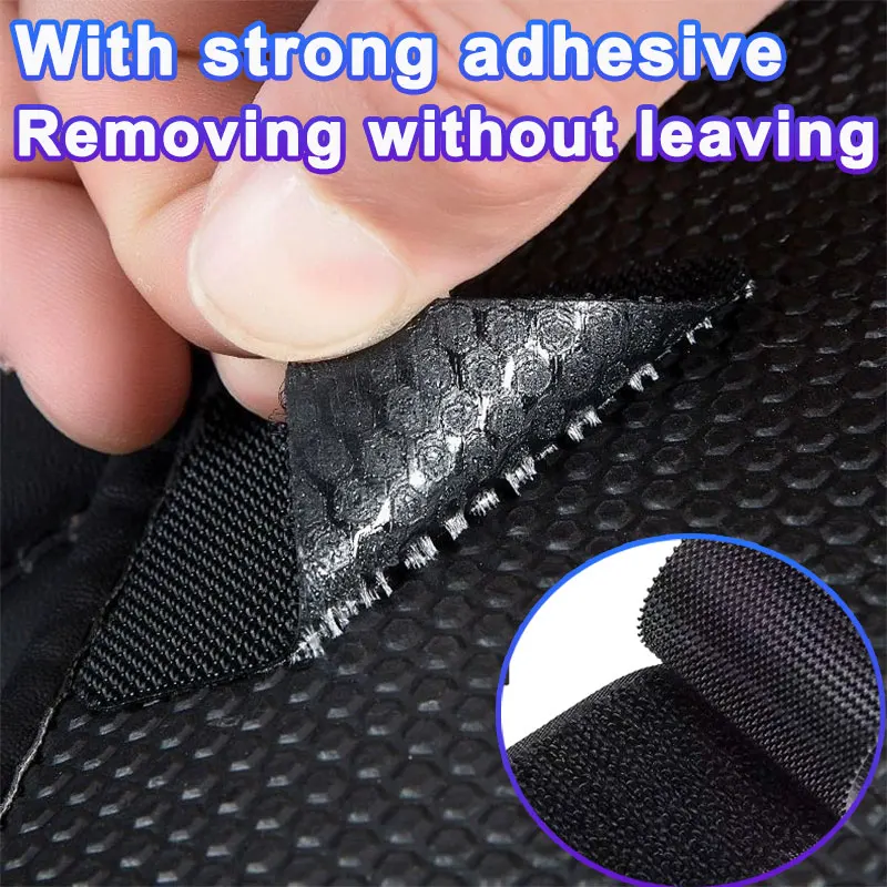 5-30 คู่ Universal Anti-SLIP แผ่นยึด Self กาวตะขอและ LOOP Grips ไนลอนยึดสติกเกอร์สําหรับรถ Pad Retainer