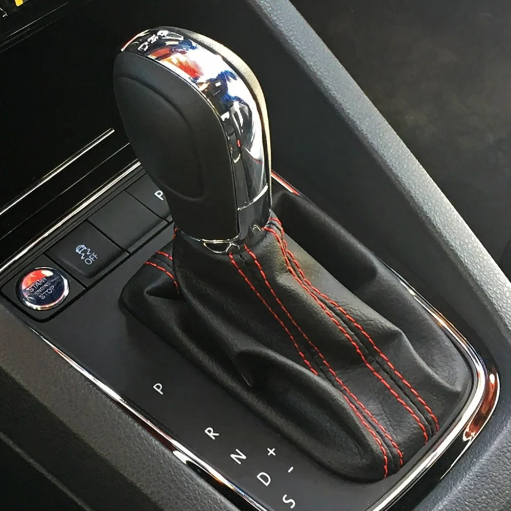 shift knob Suede Boots Dust cover for V W LHD jetta mk6