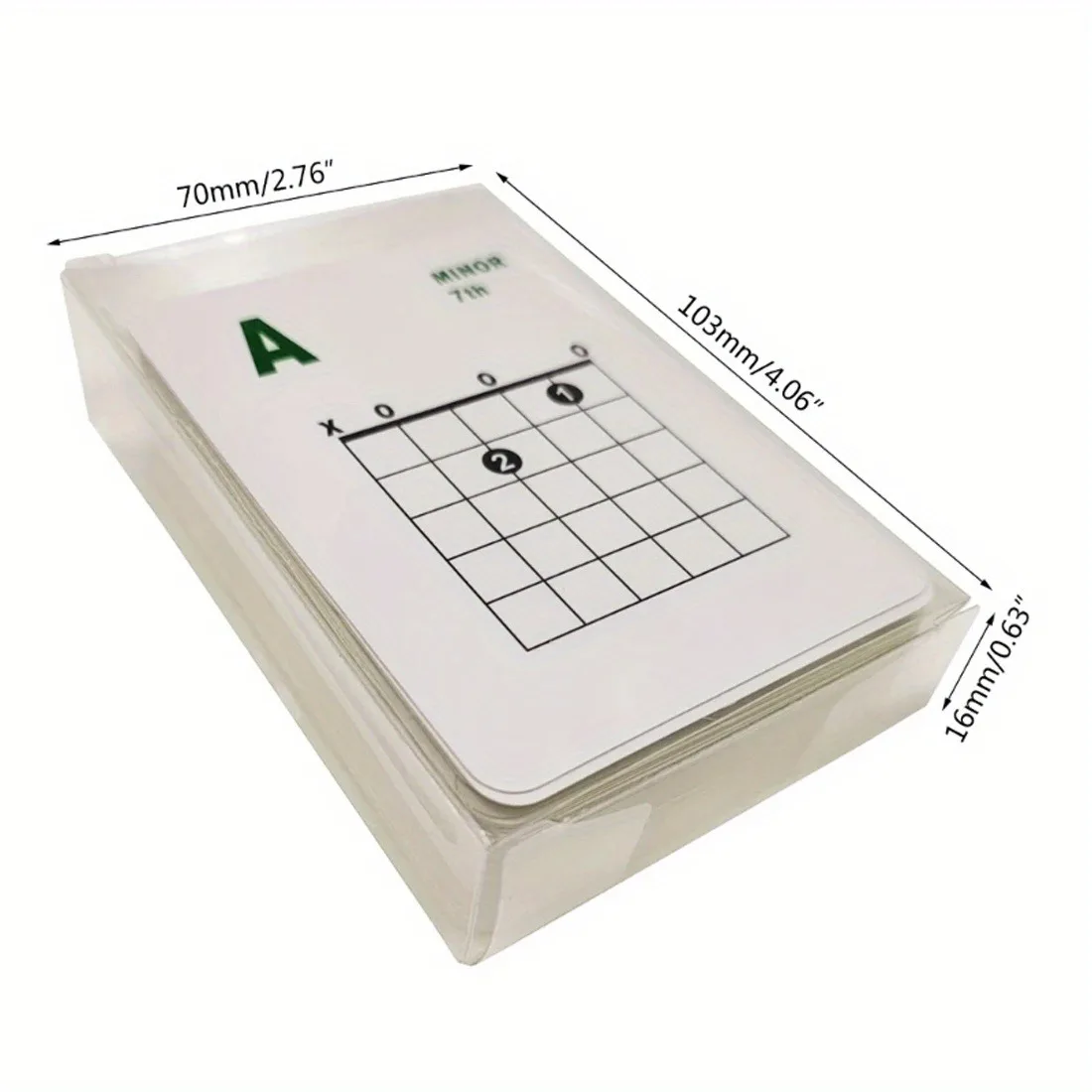 Guitar Chord Chart 49 Refrence Cards for Acoustic and Electric Guitars Memorizing and Practice