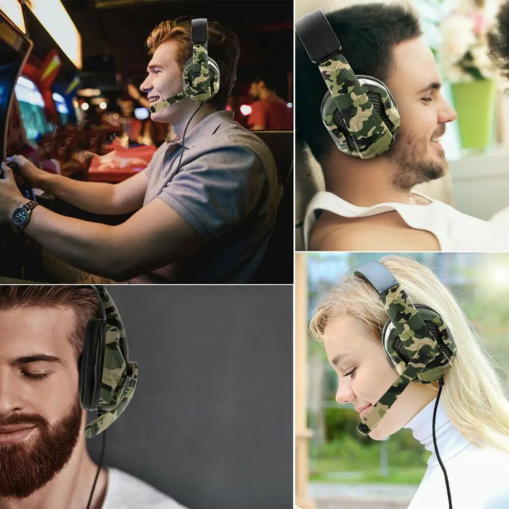 

Stereo Gaming Headset with Mic, , PC, , Laptop, Over Ear Headphs PS4 Headset Headset