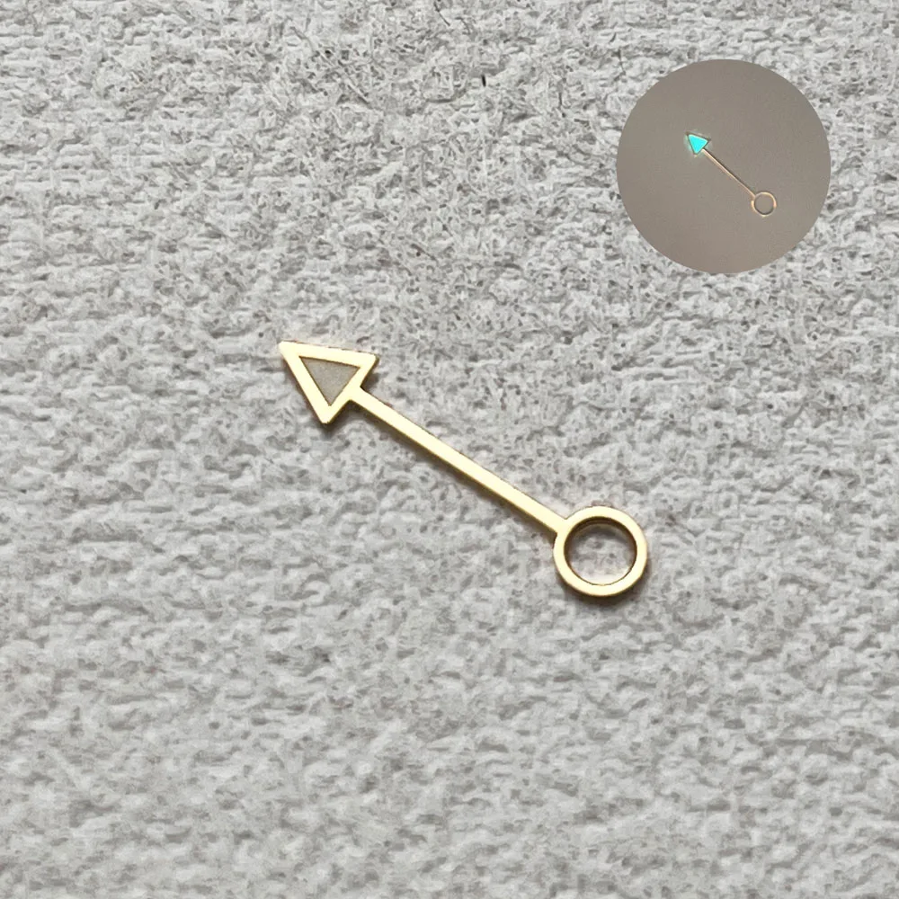 Lancette GMT NH34 luminose verdi con lancette GMT di colore arancione blu rosso NH34 argento oro nero per parte Mod di ricambio del movimento NH34