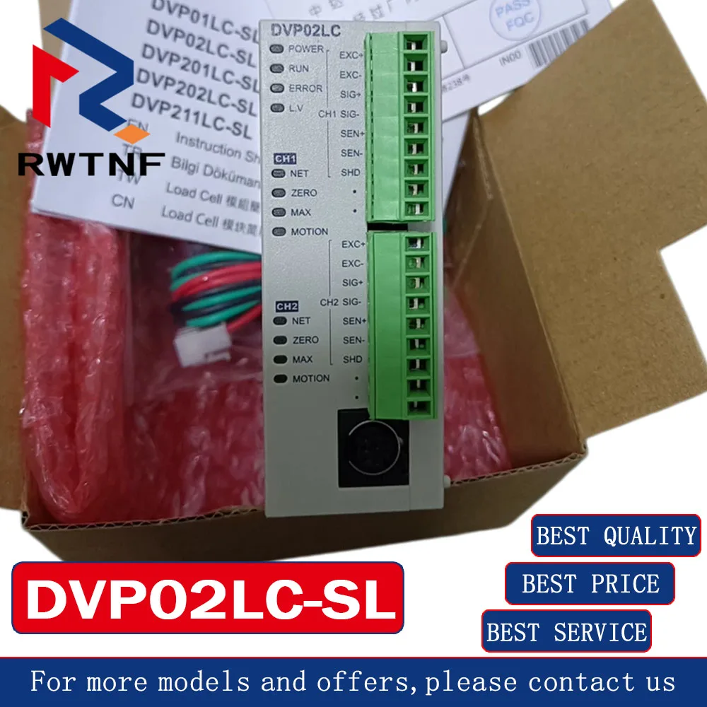 Brand New Genuine DVP02LC-SL Delta PLC controller module,100% original warehouse stock