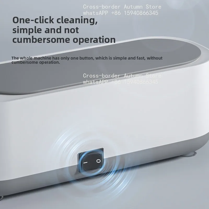 High frequency vibration cleaner, household small glasses contact lenses cleaning jewelry instrument automatic